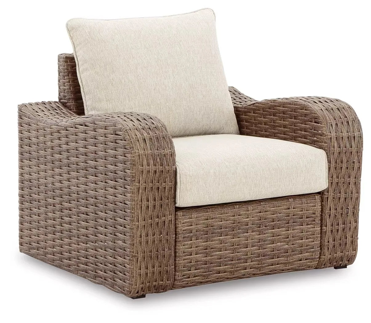 Nordic outdoor villa courtyard leisure sofa simple design milk tea shop cafe outdoor rattan combination furniture