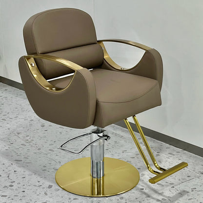 Shop Modern Barber Chair Design Nordic Luxury Chic Barber Chair Slim Style Krzesło Fryzjerskie Salon Furniture