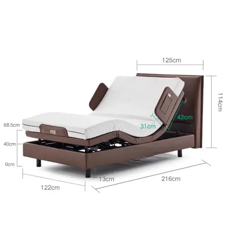 Comfortable Bedframe Beds Care Old People Multifunction Adjustable Beds Electric Recovery Bedroom Furniture Letti Pieghevoli LLB