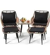 QAZ8-Q8 pieces outdoor Wicker rattan patio sectional furniture set.glass top table with hidden storage.7 sofa sections. oversize