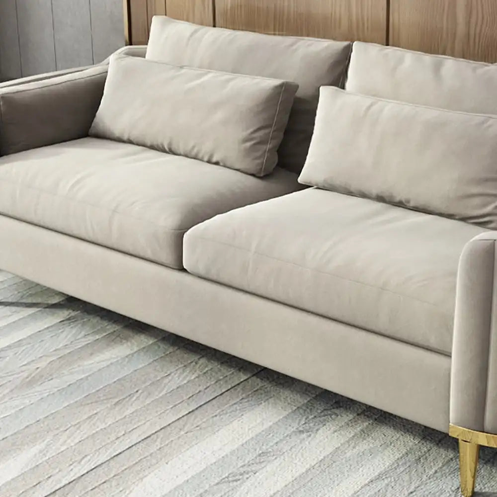 Modern Living Room Sofas Sets Sectional Couch Velvet Upholstered Loveseat Sofa 3 Pieces Italian Sectional Sofa Chair