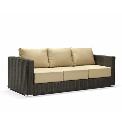 Outdoor Garden Chair Rattan Furniture Set Rope Furniture Set Outdoor Wicker Sofa / Garden Sofa Set
