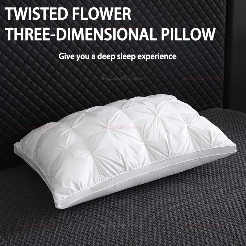 Special pillow core for home students, single and double adults, sleep-protecting cervical spine, soft and comfortable