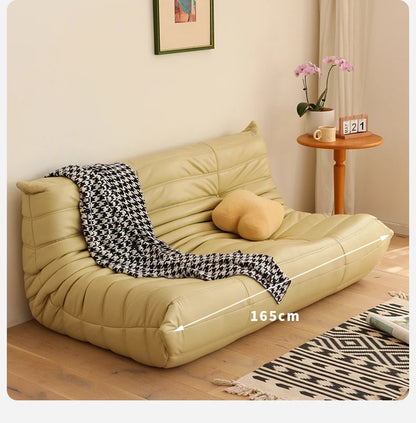 Lazy sofa single leisure chair modern simple technology leather ins