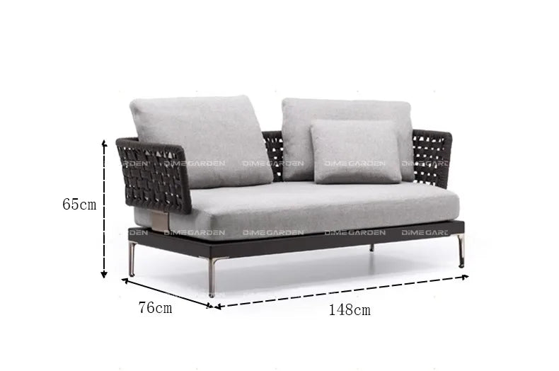 Minimalist Design Outdoor Sofas Personality Nordic Creative Garden Sofas Fashion Party Outdoor Furniture Gartenstuhl Lshysf
