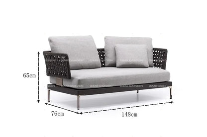 Minimalist Design Outdoor Sofas Personality Nordic Creative Garden Sofas Fashion Party Outdoor Furniture Gartenstuhl Lshysf