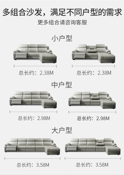 Living Room Modern Sofas Multifunction Armchairs Apartment Leather Sofas Electric Lazy Sillas Para Sala De Estar Home Furniture