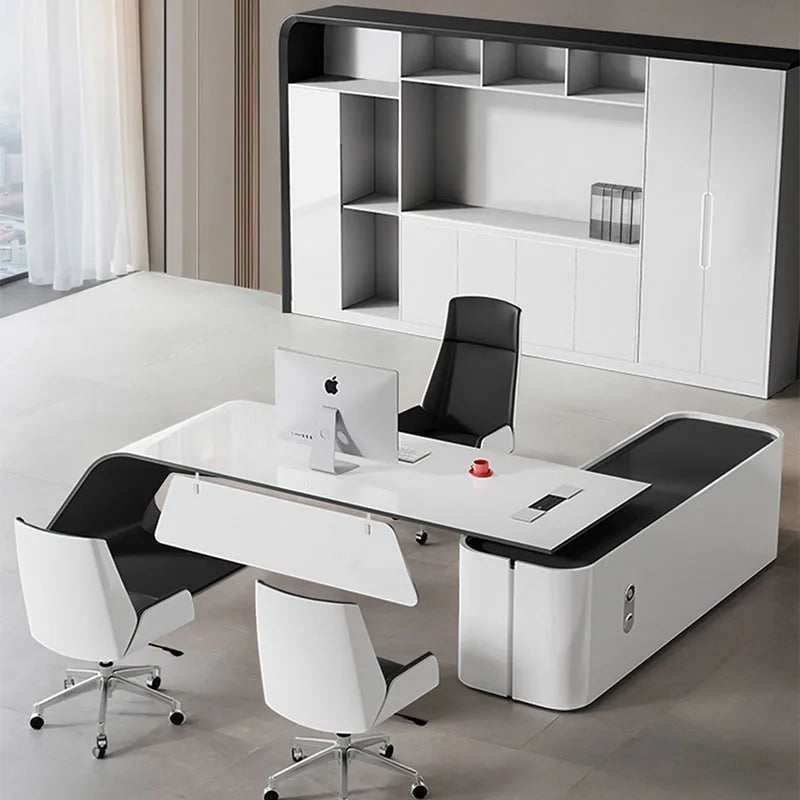 Adjustable Gaming Office Desk Organizers Storage Multifunctional Office Desk Lshaped Folding Escrivaninha Commercial Furniture