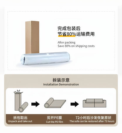 Living Rooms Compressed Sofa Modern House Lounge Modern Home Armchair Recliner Sofa Bed Couch Lazy House Bedroom Furniture