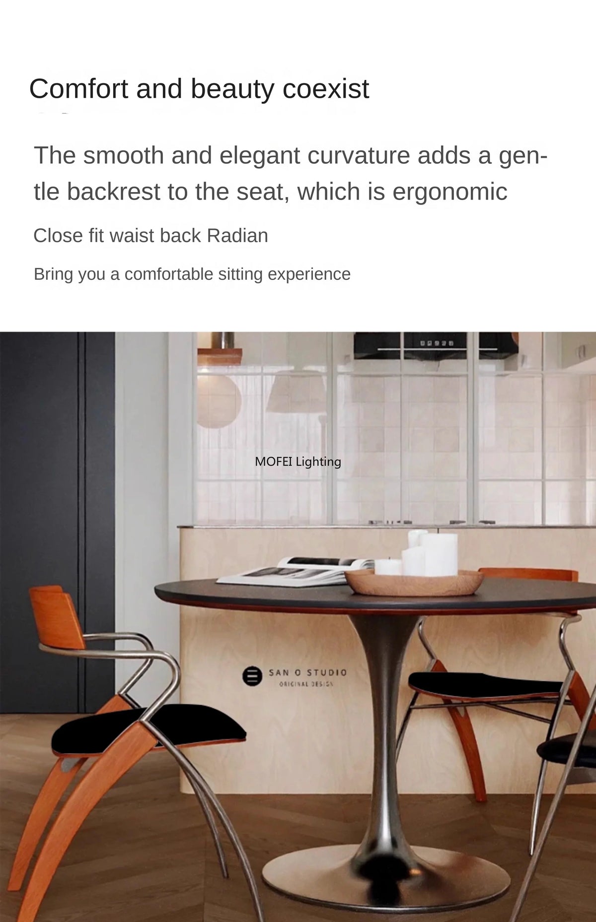 Antique Danish Designer Dining Chair Retro Simple Household Solid Wood Backrest Armchair Net Red Coffee Shop Leisure Chair