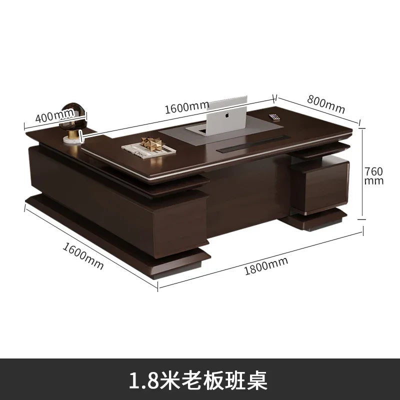 Aesthetic Executive Office Executive Desk Reading Minimalist Table Computer Tables Coffee Reception Tavolino Hotel Furniture