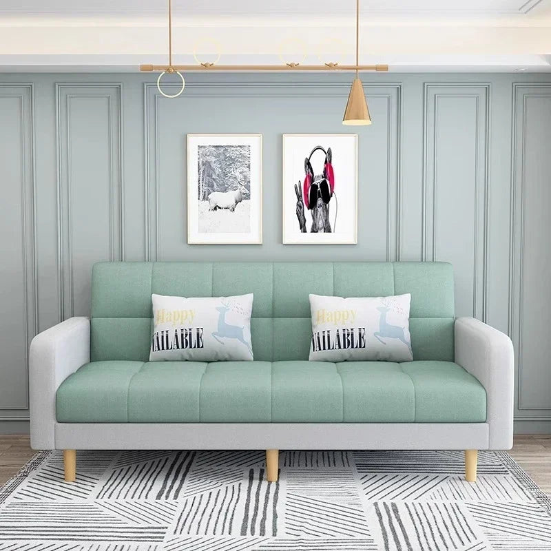 Living room sofa Small-sized folding sofa bed dual-use double-occupancy room bedroom small simple apartment small sofa