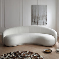 Living room Julep sofa Curved cashew sofa