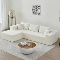 Modern European Recliner Sofa Set Fabric Rectangle for Home Hotel for Living Room