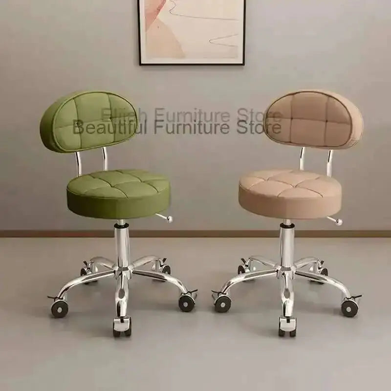 Salon Barber Pulley Chairs Backrest Hairdressing Beauty Pedicure Chair Lifting Manicure Hairdresser Hair Salons Stool Furniture