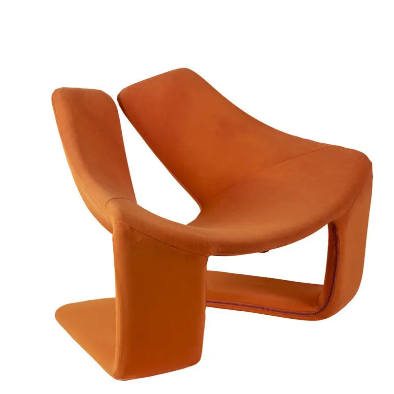 Creative fabric leisure single chair FRP special-shaped hotel leisure chair