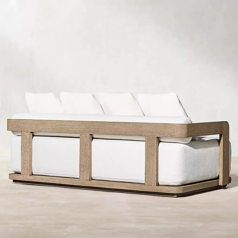 New Design Morden Outdoor Patio Furniture Sofa Set All Weather Waterproof Fabric Aluminum Sofa
