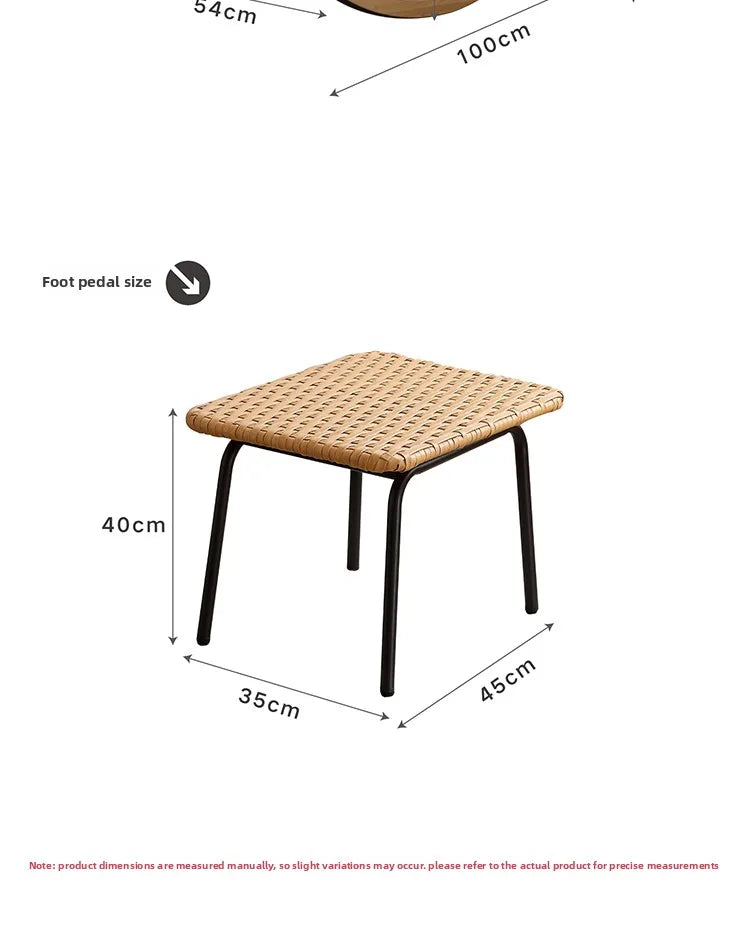 Modern Rocking Lounge Chair for Balcony Woven Rattan Lobster Chair Indoor Swing Seat Comfortable Single Sofa for Living Room