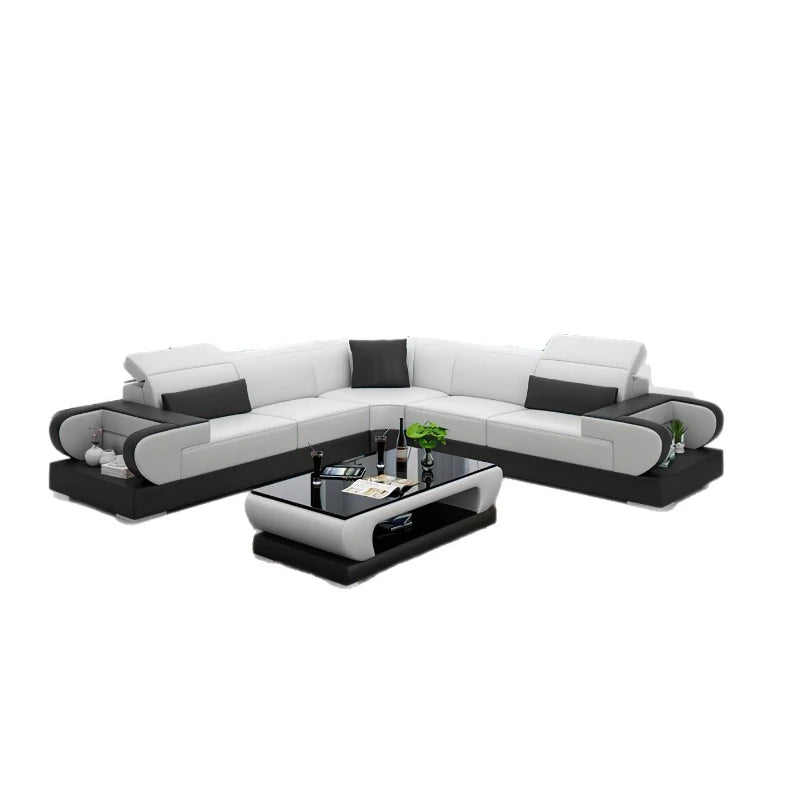Modern simple multi-functional sofa living room comfortable sofa combination