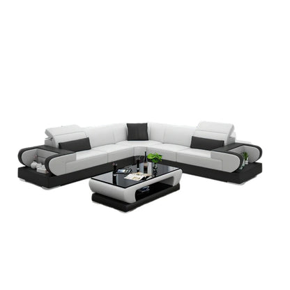 Modern simple multi-functional sofa living room comfortable sofa combination