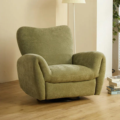 *lazy sofa Space reclining rocking chair Living room reclining and sleeping chenille leisure chair