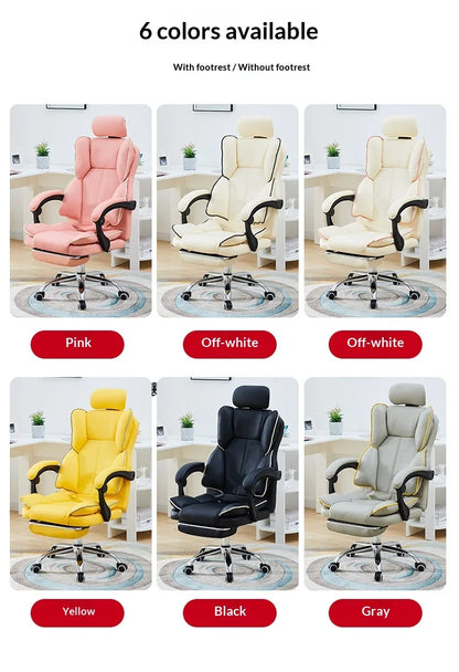 Ergonomic Gaming Office Chair Desk Lumbar Support Reclining Adjustable Headrest Breathable Mesh Home Student Dorm Sillas Cadeira