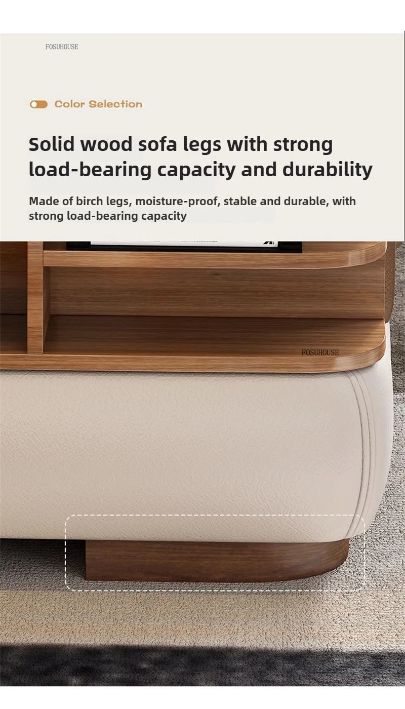 Design Artificial Leather Living Room Sofa Corner Combination Luxury Sofas Living Room Personality Home Furniture