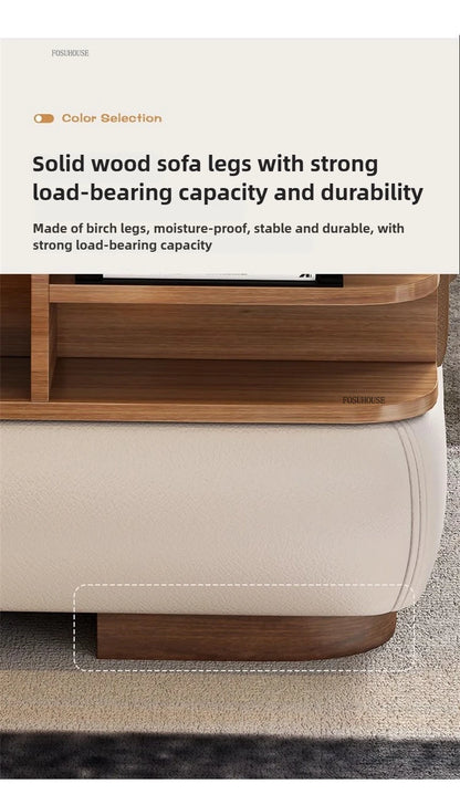Design Artificial Leather Living Room Sofa Corner Combination Luxury Sofas Living Room Personality Home Furniture