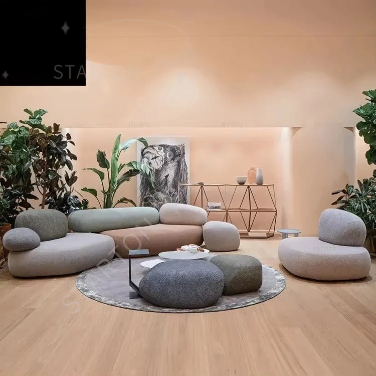 Modern European Style Designer Sofa Set Furniture Sectional Sofa Lounge Modular Sofa for Living Room