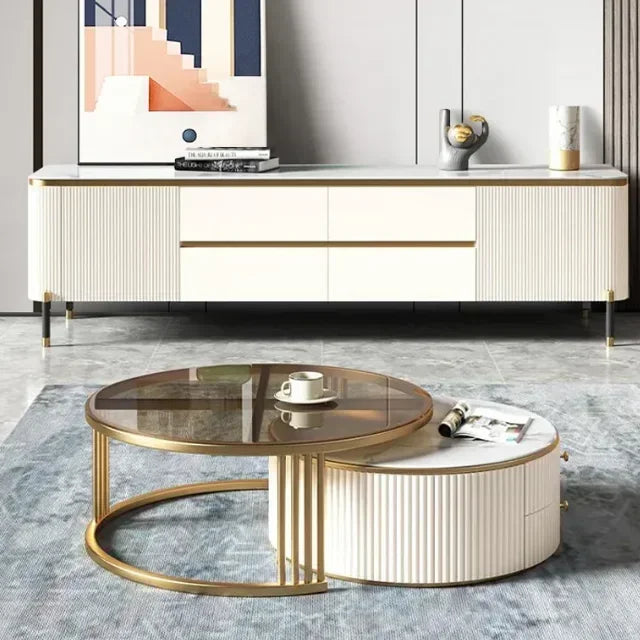 l # Great Furniture New Arrival Living Room Modern Design Marble Coffee Table