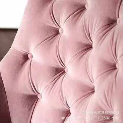 American solid wood single leisure sofa bedroom study single chair