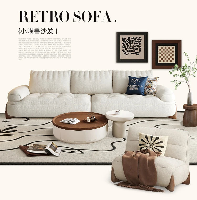 White Modern Style Sofa Minimalist Nordic Style Love Seat Sofa Lounge Living Room Divani Per Soggiorno Furniture For Home