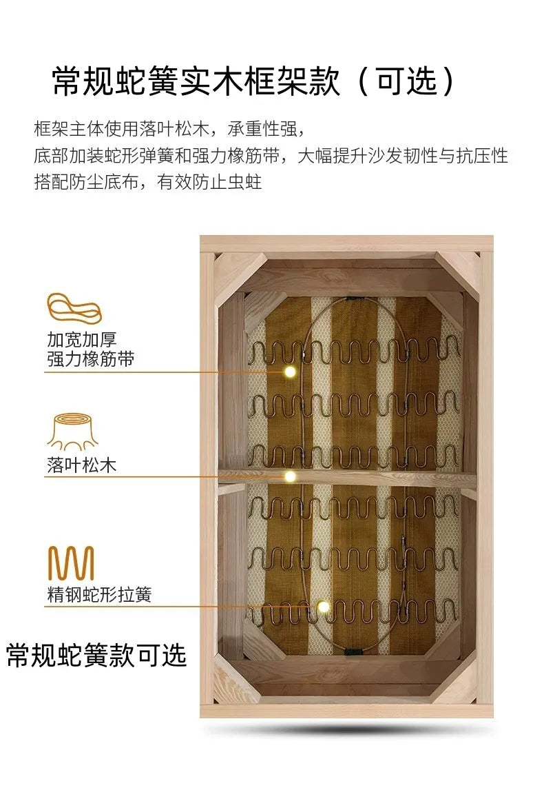 Couch Potato Comfortable Down Cloud Small Sofas Family Cloth Art Removable Combination Living Room Balcony Bedroom Creative