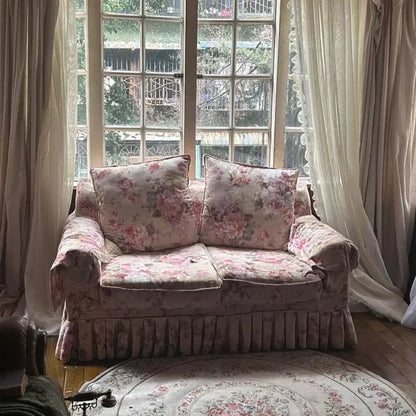 Double Designer Living Room Sofa Europe Floor Romantic Apartment Sofa Elegant Luxury Muebles Para El Hogar Home Furniture