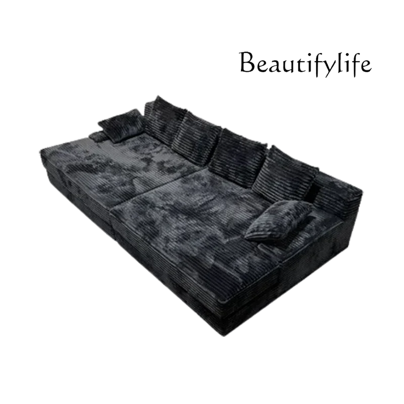 Bed Luxury European Sofa Armrest Adults Villa Floor Vacuum Compressed Couch Living Room Recliner Divano Sottovuoto Furniture