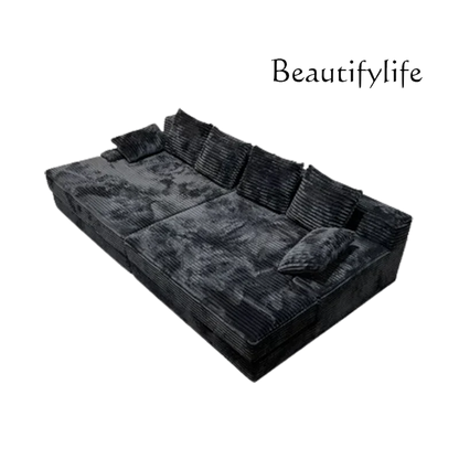 Bed Luxury European Sofa Armrest Adults Villa Floor Vacuum Compressed Couch Living Room Recliner Divano Sottovuoto Furniture