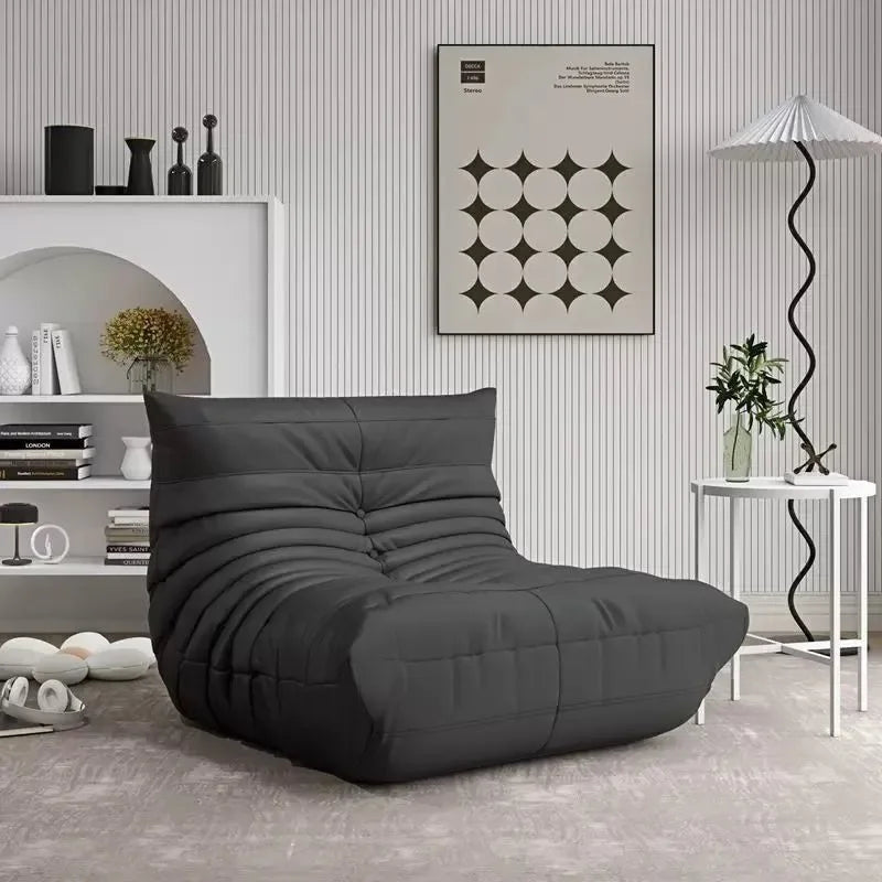 Caterpillar lazy sofa living room bedroom balcony tatami single sleeping comfortable and durable ins wind explosion