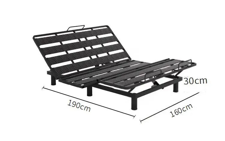 Soft bed Adjustable backrest Soft comfortable bedroom bed Soft folding bed