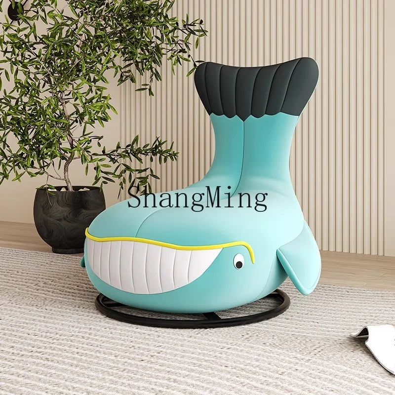 FG simple special-shaped leisure chair rotatable small apartment living room art lazy sofa chair