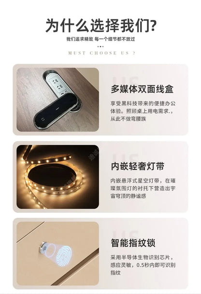 Desk Office Student Table Study Supplies Accessories Reception L Shaped Conference Escritorios De Computadora Desks Offer