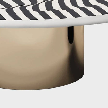 Table basse en marbre à motif zèbre, fonction combinée, élégante, spéciale, meubles de salon, Salongbord XYCJ