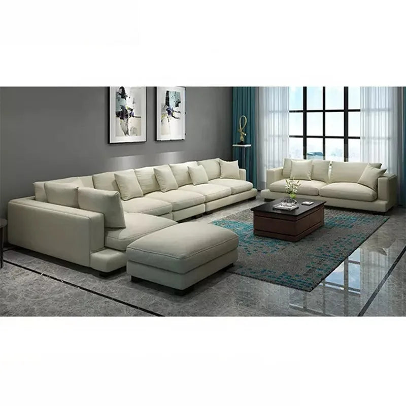 Living room sofa white fabric sofa set sofa set furniture