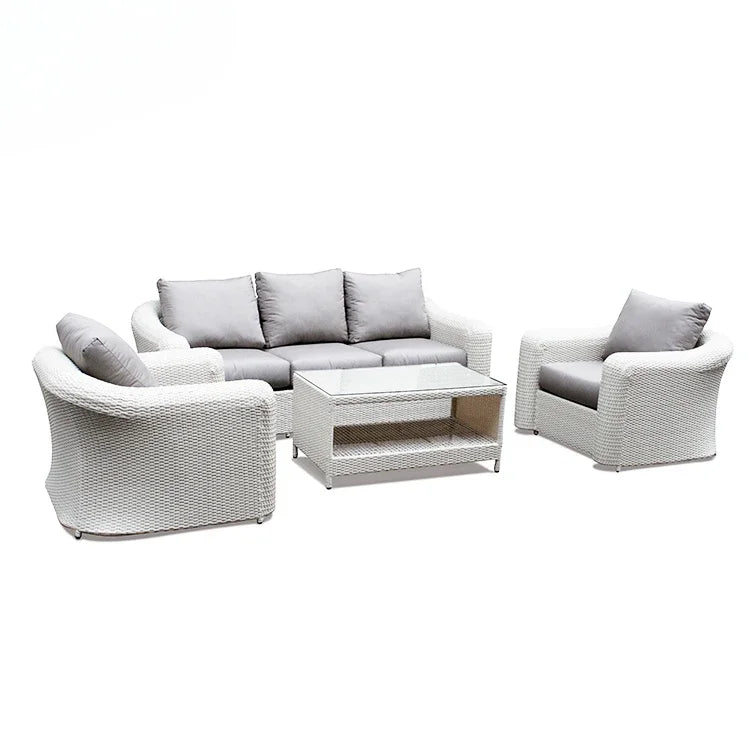#For Modern Classical Models Rattan Furniture Sofa Set Outdoor Wicker Sectional Patio and Living Room for Hotels and Gardens