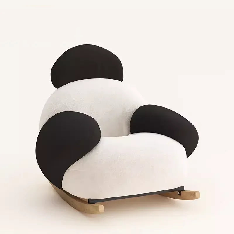 Nordic Modern Luxury Living Room Chairs Sofa  Rocking  Lounge Single Lazy Reclining Adult Bedroom Relax Magical Furniture