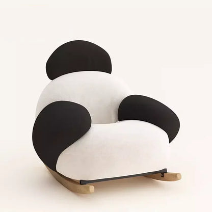 Nordic Modern Luxury Living Room Chairs Sofa  Rocking  Lounge Single Lazy Reclining Adult Bedroom Relax Magical Furniture