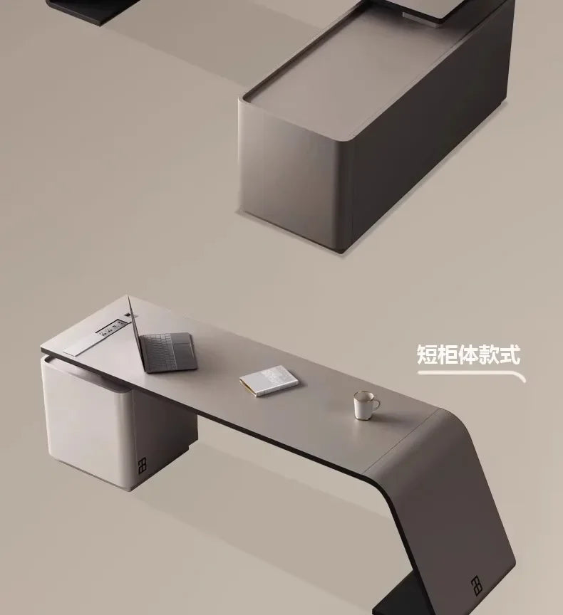 Luxury Paint Office Desk High-end Simple Modern Creative Boss Desk President Manager Mesas De Escritorio Office Furniture