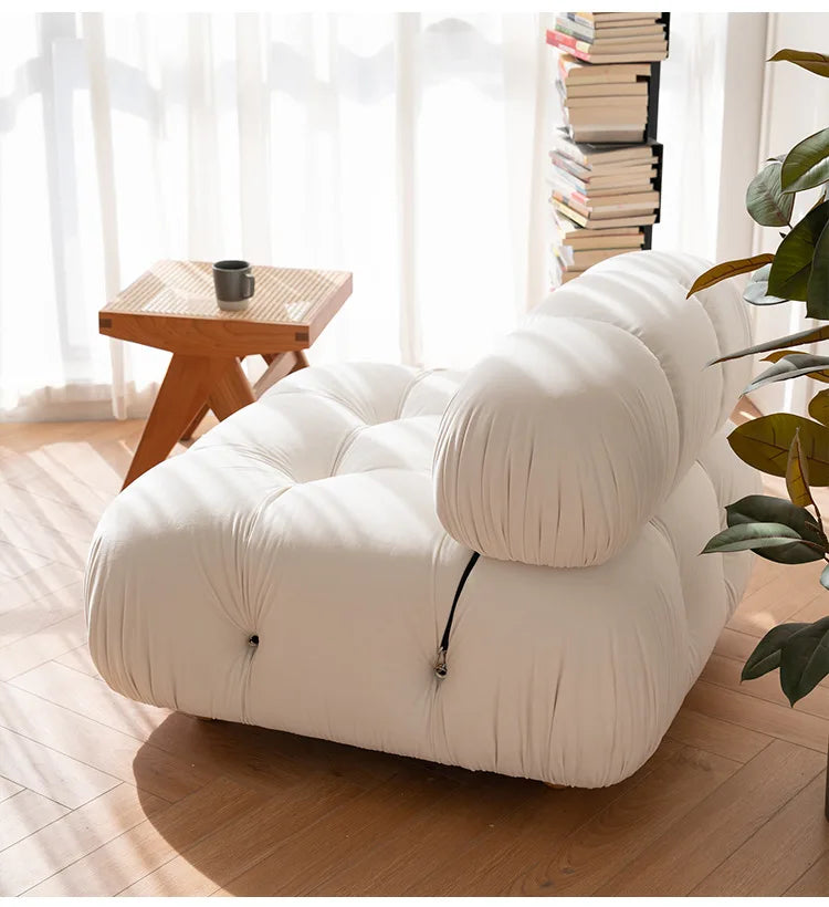Modular Sofa Set Reclining Sectional Cube Chair Modern Minimalist Nordic Fabric Living Room Furniture for Home Decor Sofas