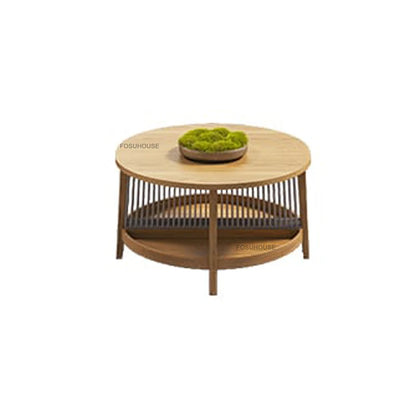 Designer Round Outdoor Sofas Combination Nordic Solid Wood Open-air Lounge Chair Home Patio Furniture Leisure Garden Sofa Chair