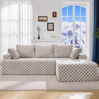 Modular Sectional Sofa Couches L-Shape Couch 3 Seat Modular Sofa Memory Foam Sectional Couches for Living Room,, Customized