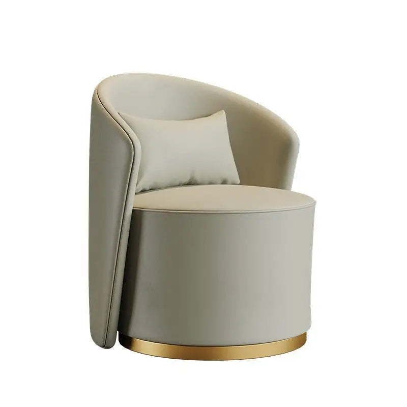 Custom.Light Luxury Modern Single Sofa Chair Hotel Sales Office Reception Beauty Salon Balcony Leisure Negotiation Table and